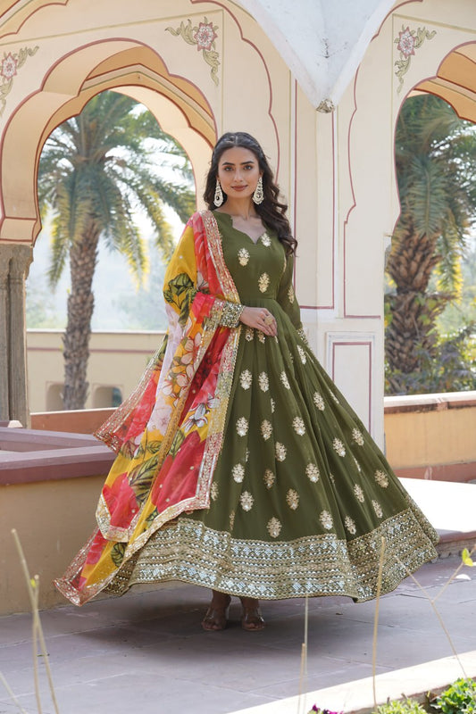 SANAYA'S' DESIGNER READYMADE GOWN COLLECTIONS-KKKA-1094